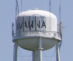 314-1808 Savanna IL Water Tower